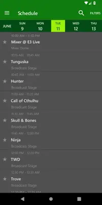 Xbox Events android App screenshot 0